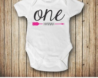 One Year Birthday, One Year Old Girl Birthday Outfit, Girl 1st Birthday Shirt, Baby Girl First Birthday Outfit, Pink, Black