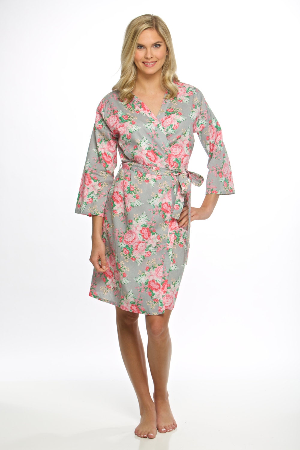 flower bridesmaid robes
