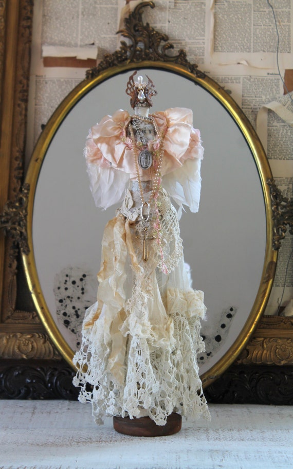 Decorative French Inspired Mannequin Dress form Jewelry Stand