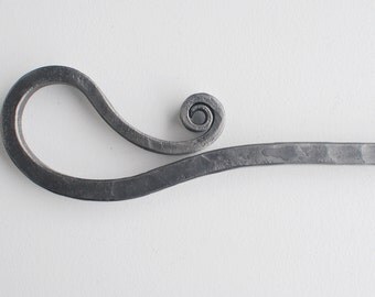 Fire Poker, Hand Forged Fire Pit Poker, Bonfire Poker, Forged Fire Tools, Iron Anniversary Gift, Steel Anniversary Gift