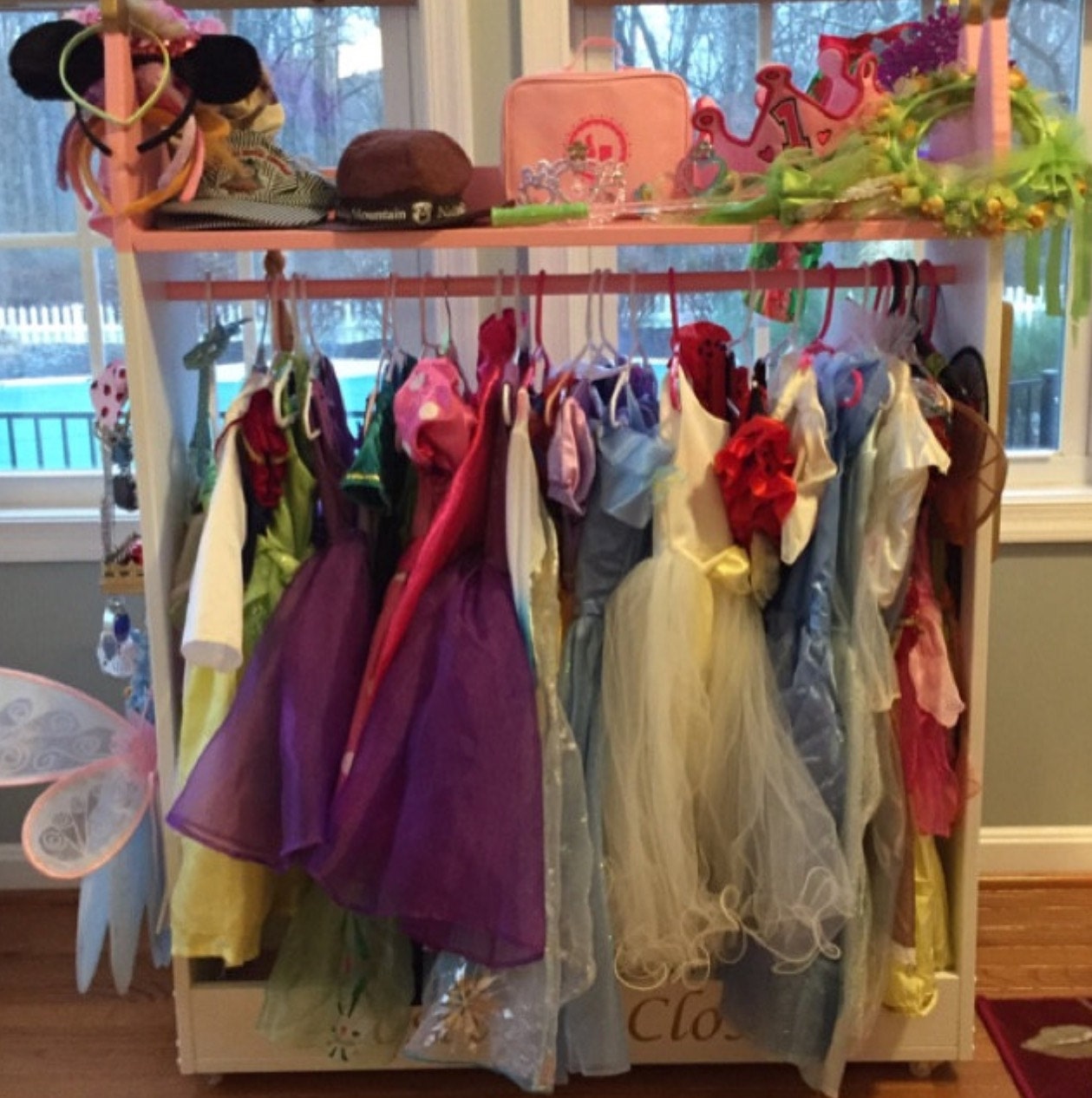 Princess Dress Up Closet Dress Up Storage by TravelingElephants