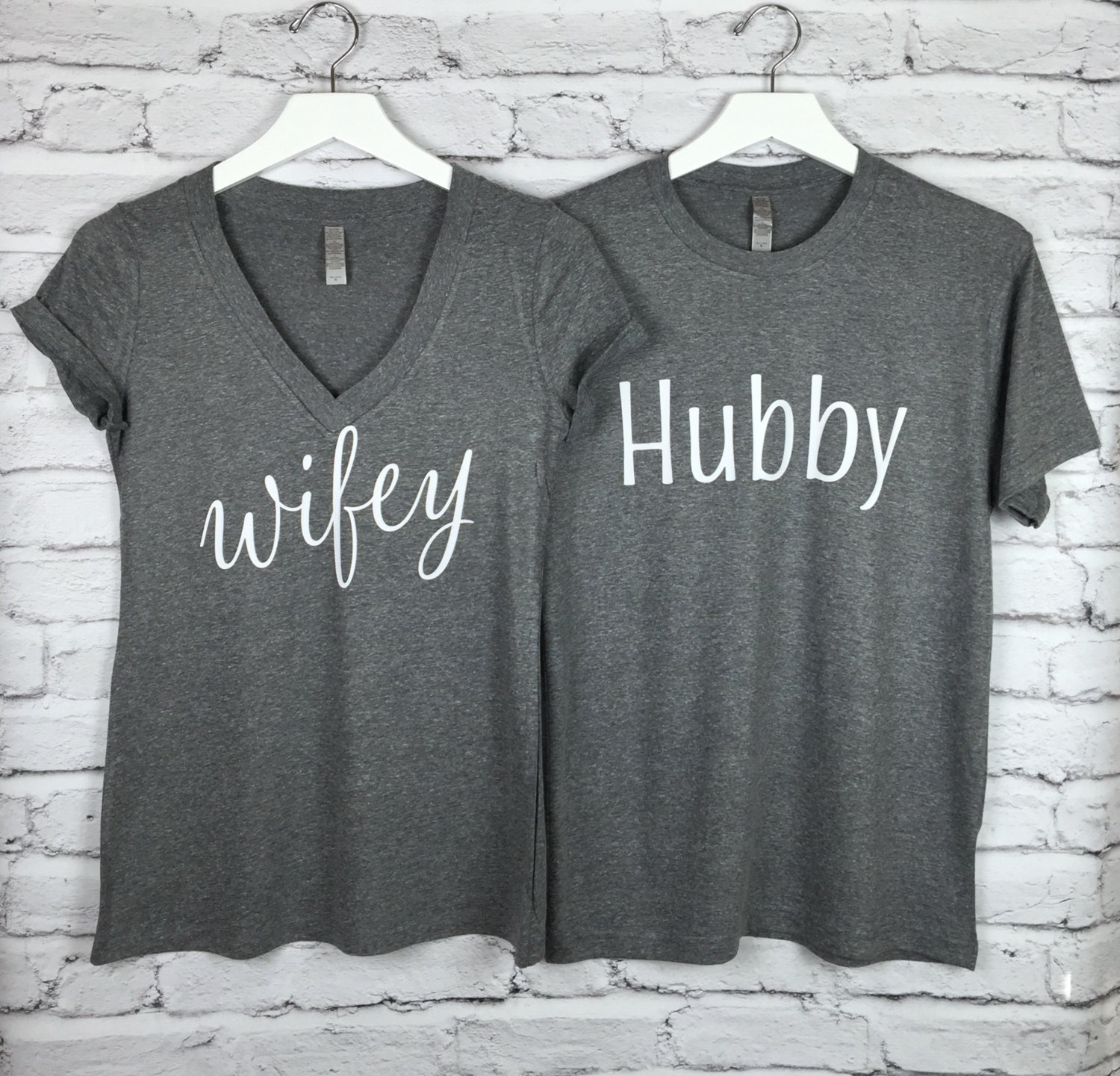 Wifey Hubby Shirt Hubby Wifey Shirts Bride Gift Hubby