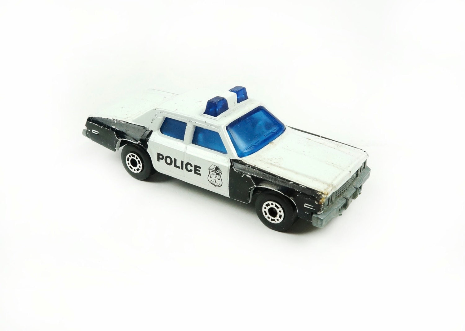 1979 Police Car Matchbox No. 10 Plymouth Gran Fury Made In