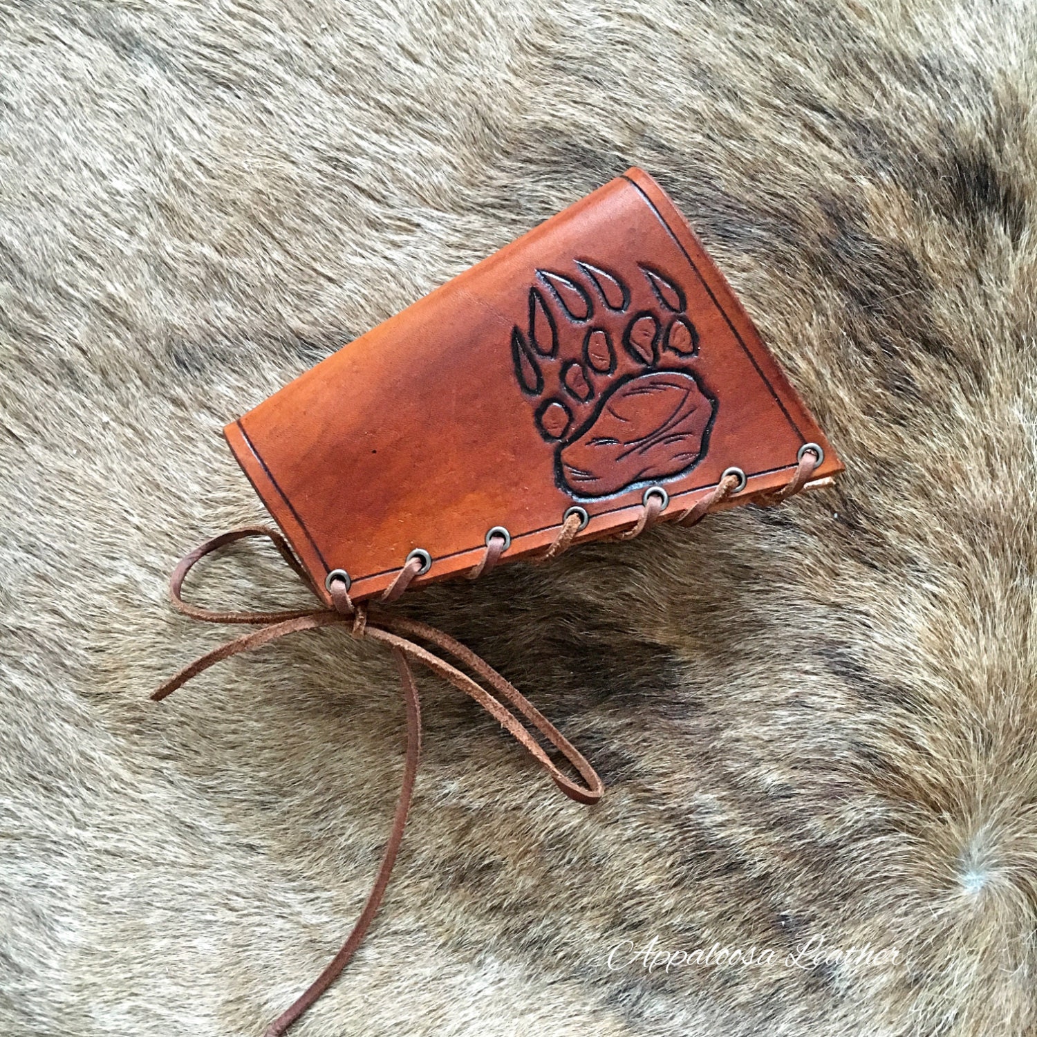 Leather Butt Stock Cover with 12 Gauge Ammo Cartridge Slot
