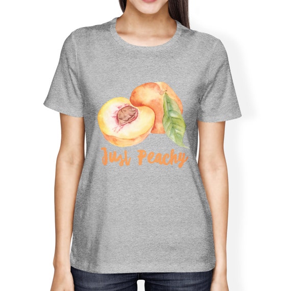 peach color tshirt for women