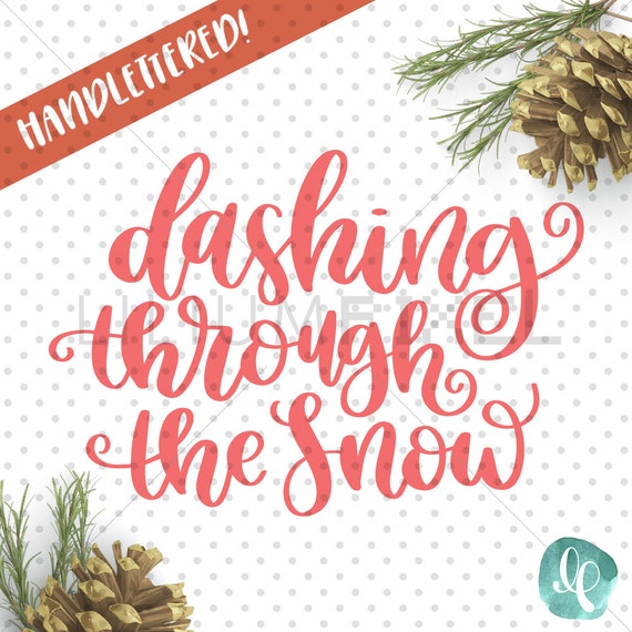 Download Christmas SVG Cutting Files / Dashing Through by ...