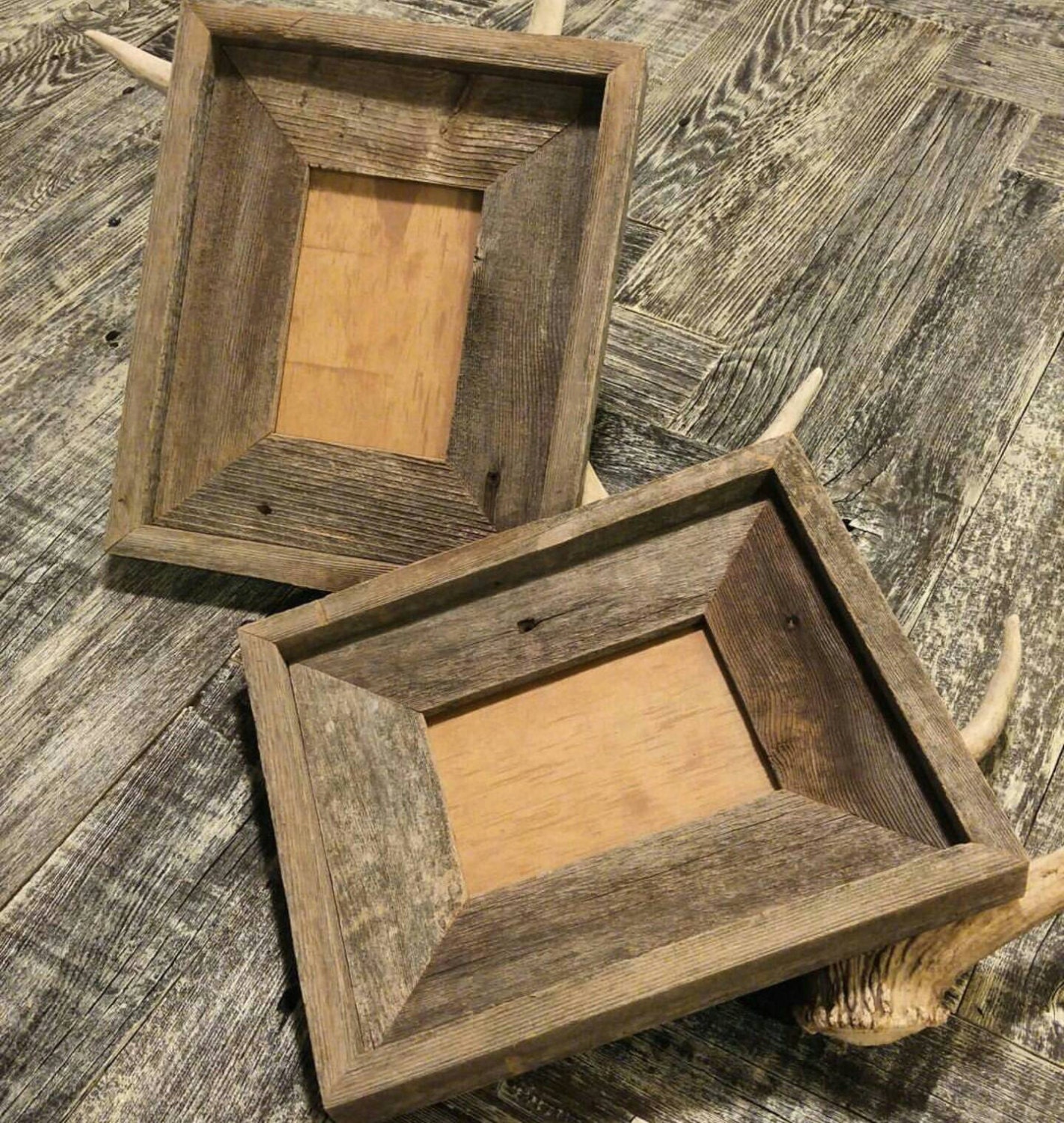 5x7 Reclaimed Wood Frame Reclaimed Wood Frame by CSquaredCustoms
