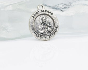 St Gerard Majella Medal, Patron of Expectant Mother, Childbirth, Infertility, Motherhood, Protector of Children, Saint Gerard, Healing Saint