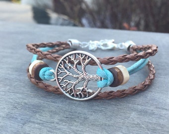 Tree of Life Bracelet Celtic Bracelet Boho Bracelet Native American Tribal Bracelet Irish bracelet viking bracelet tree bracelet