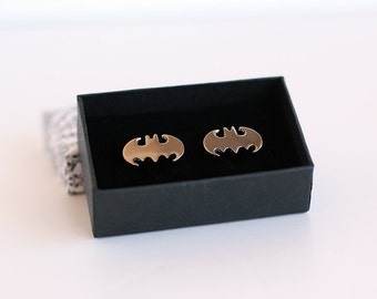 Steel Batman cufflinks