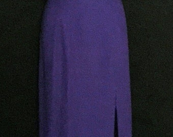 Purple Beaded "ALYCE" Designer Gown VG128