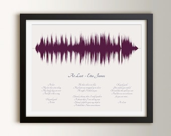  Sound  Wave Art Prints Unique Customizable by ArtsyVoiceprint