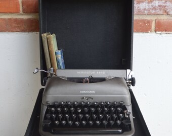 Remington De Luxe Rand Manual Typewriter