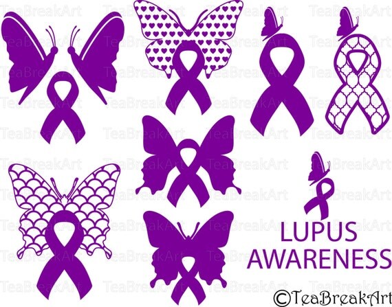 Download Lupus awareness Cutting Files SVG PNG EPS ClipArt Instant