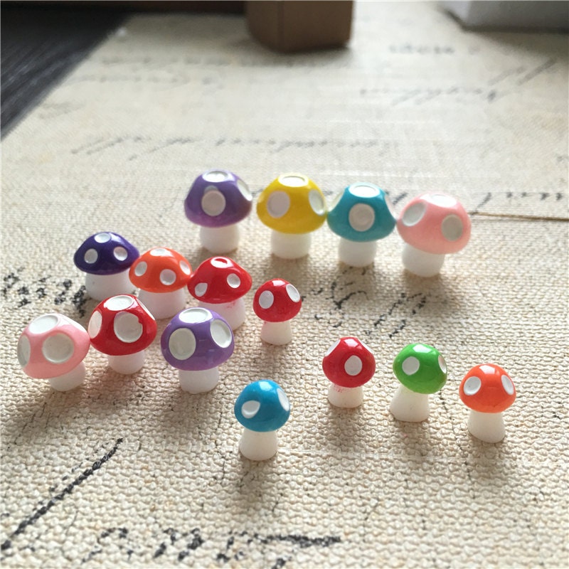 50 pcs mushroom accessories miniature mushroom/ mushroom