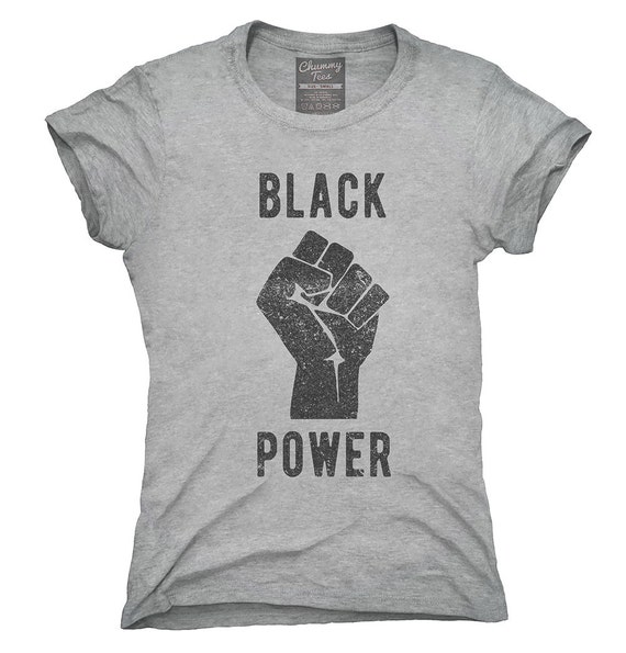Black Power Fist TShirt Hoodie Tank Top Gifts by ChummyTees