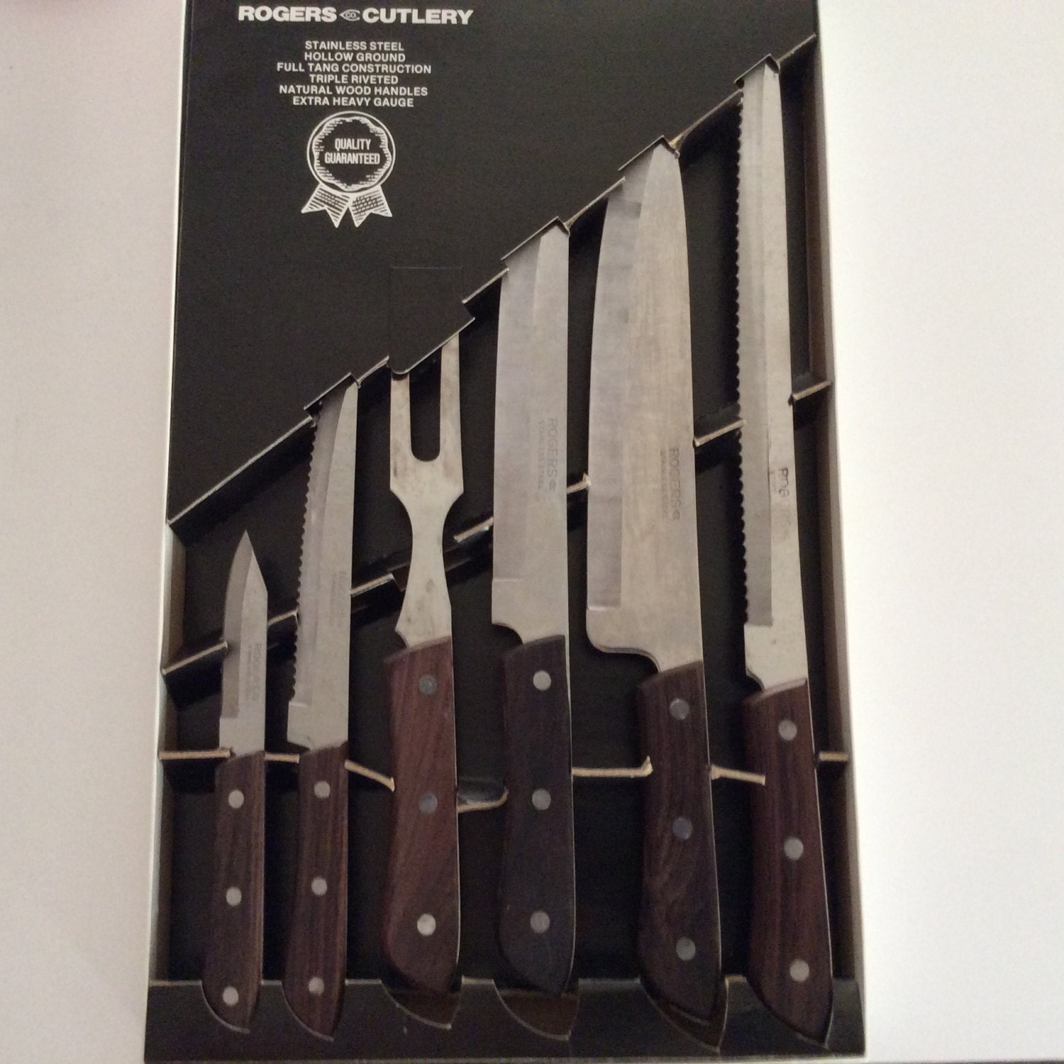 Rogers Cutlery Set of Cutlery Rogers Knives Rogers 6 Piece