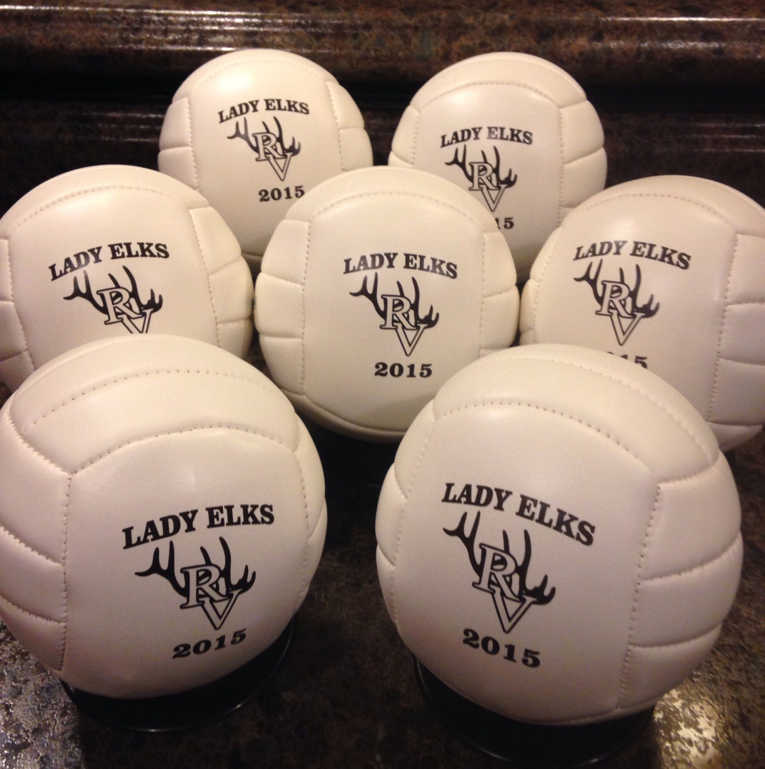 Personalized Custom Mini Volleyballs for by GetontheBallPhotos