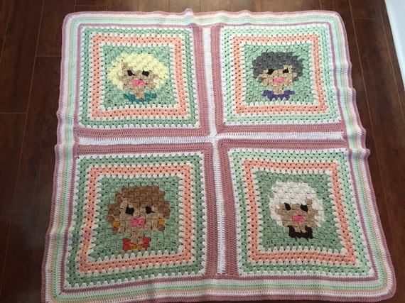 Golden Girls Themed Throw