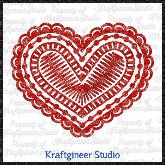 Download Ornamental Heart SVG Love Heart SVG Monogram Heart svg ...