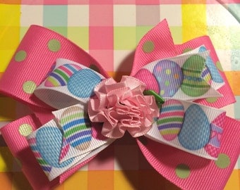 Easter egg Hair Bow