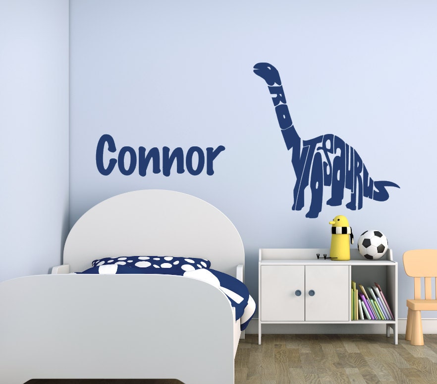 brontosaurus wall decal