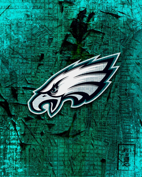 Philadelphia Eagles Art Philly Eagles Philadelphia by McQDesign