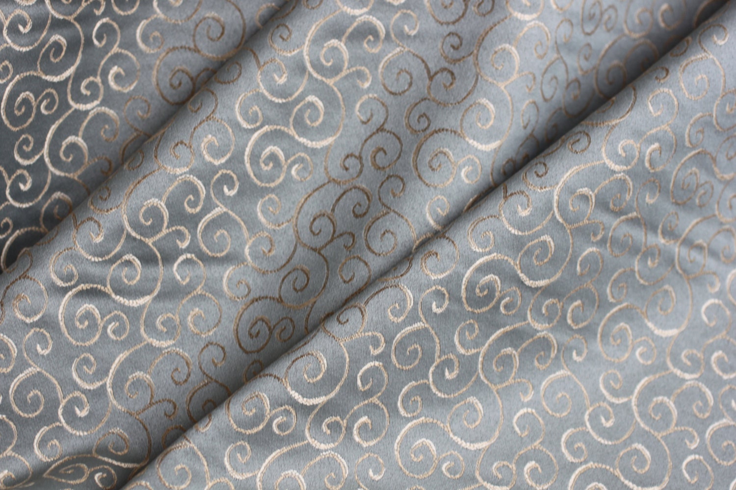 FABRIC. Scroll Upholstery/Drapery Fabric Landis by Swavelle