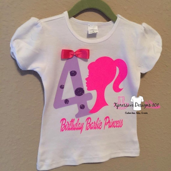 barbie birthday shirt