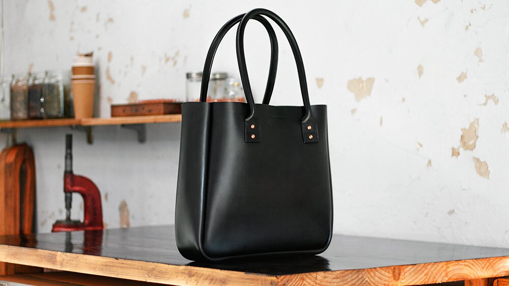 Leather Tote Bag Large Australian CarryAll Shoulder Bag