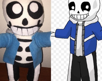 Sans undertale plush