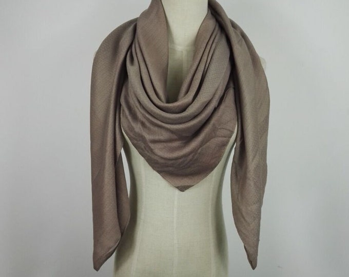 Cream Scarf Christmas Gifts Oversized Scarf Pashmina Scarf Shawl Cowl Scarf Taupe Infinity Scarf Brown Fall Scarf Gift For Her Natural Scarf