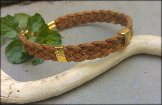 Brown Leather Anklet, Leather Foot Jewelry, Womens Ankle Jewelry, Brown Ankle Bracelet, Brown Braided Anklet, Womens Brown Anklet