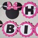 Mickey and Minnie Birthday Banner Mickey by NettiesCraftyCorner