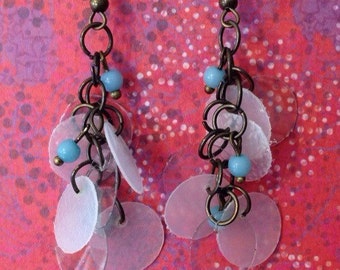 Up-Cycled Plastic Soda Bottle & Milk Jug Earrings
