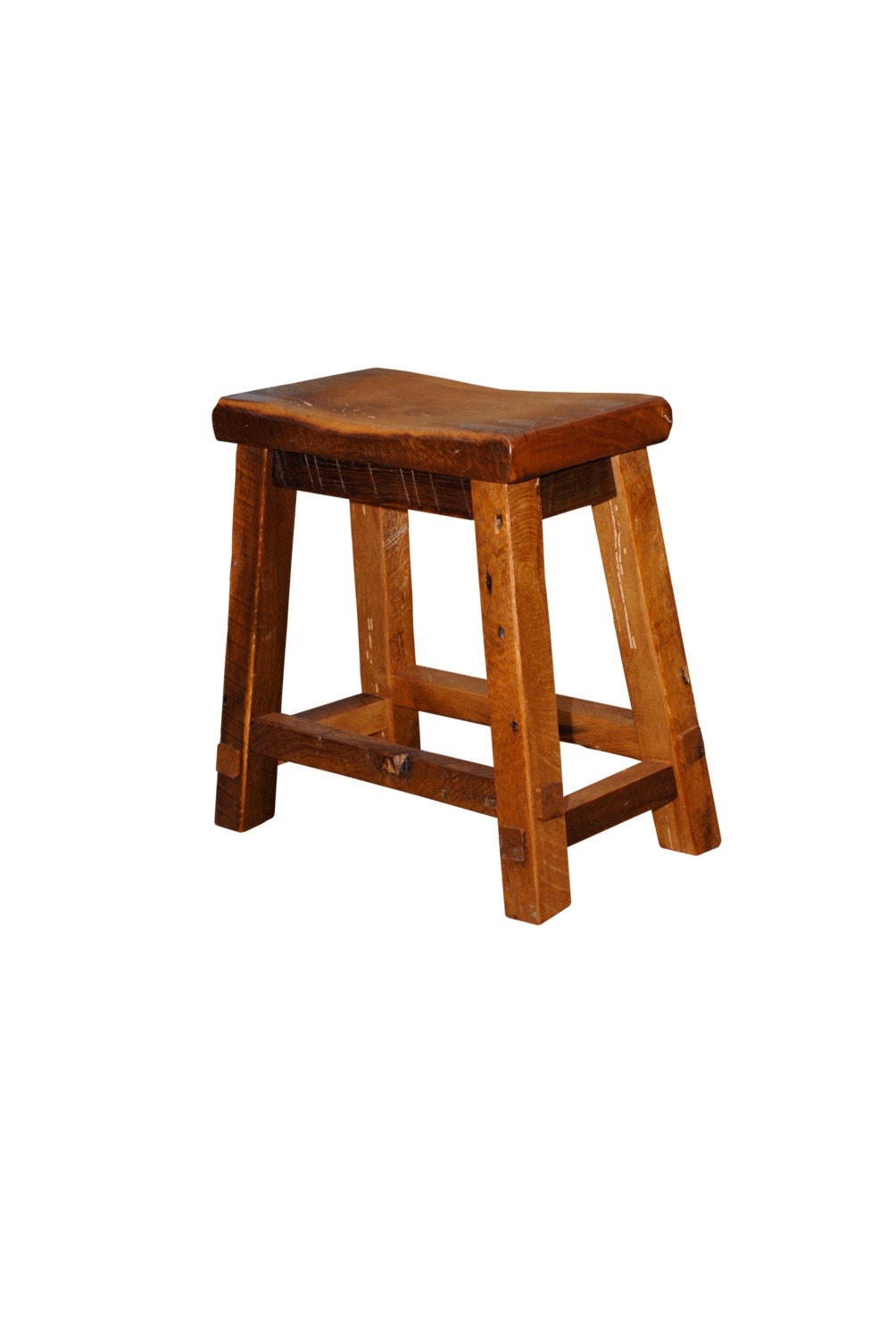 Rústico recuperado granero Amish de muebles de madera silla