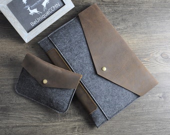 Triangle flap felt macbook sleeve case for new macbook 12 " / macbook air 11 " 13 "/New macbook pro retina cover bag felt laptop case sleeve