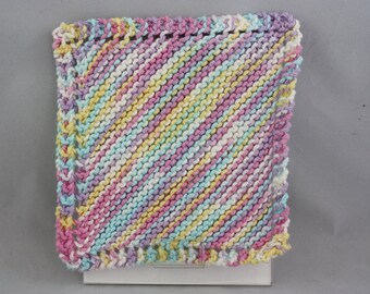 dishcloths, cotton dishcloths, hand knit dishcloths, knit dishcloths, washcloths, hand knit washcloths, knit washcloths, striped dishcloths