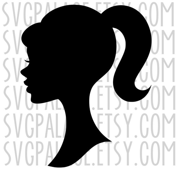 Download Barbie Silhouette SVG Cut File. Cricut Explore. SCAL. MTC.