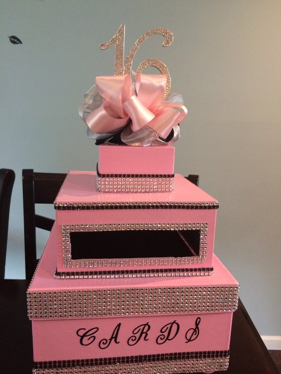 Precious Sweet 16 Card Box