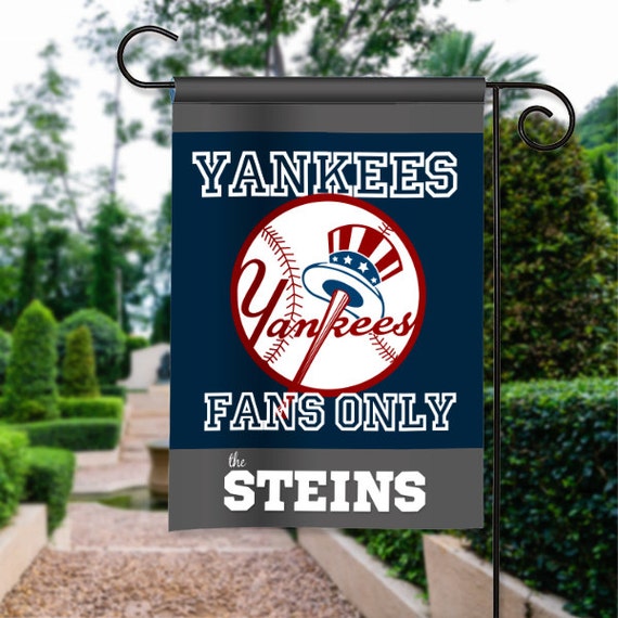 Custom NY Yankees MLB Baseball Fan Pride Garden Flag Yard Sign