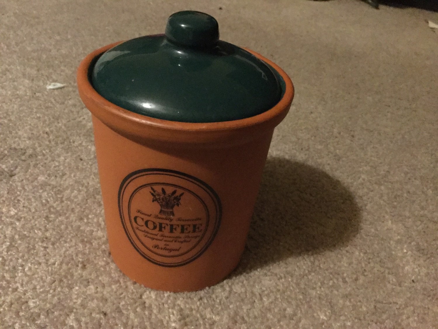 Set of Four Finest Quality Terracotta Canisters by Foreverfinery