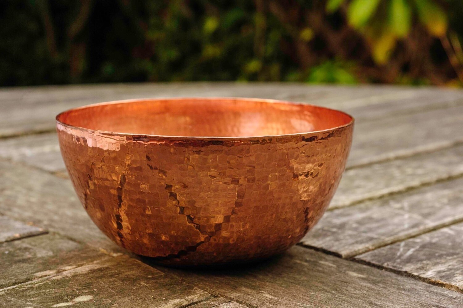 Small Copper Mixing Bowl