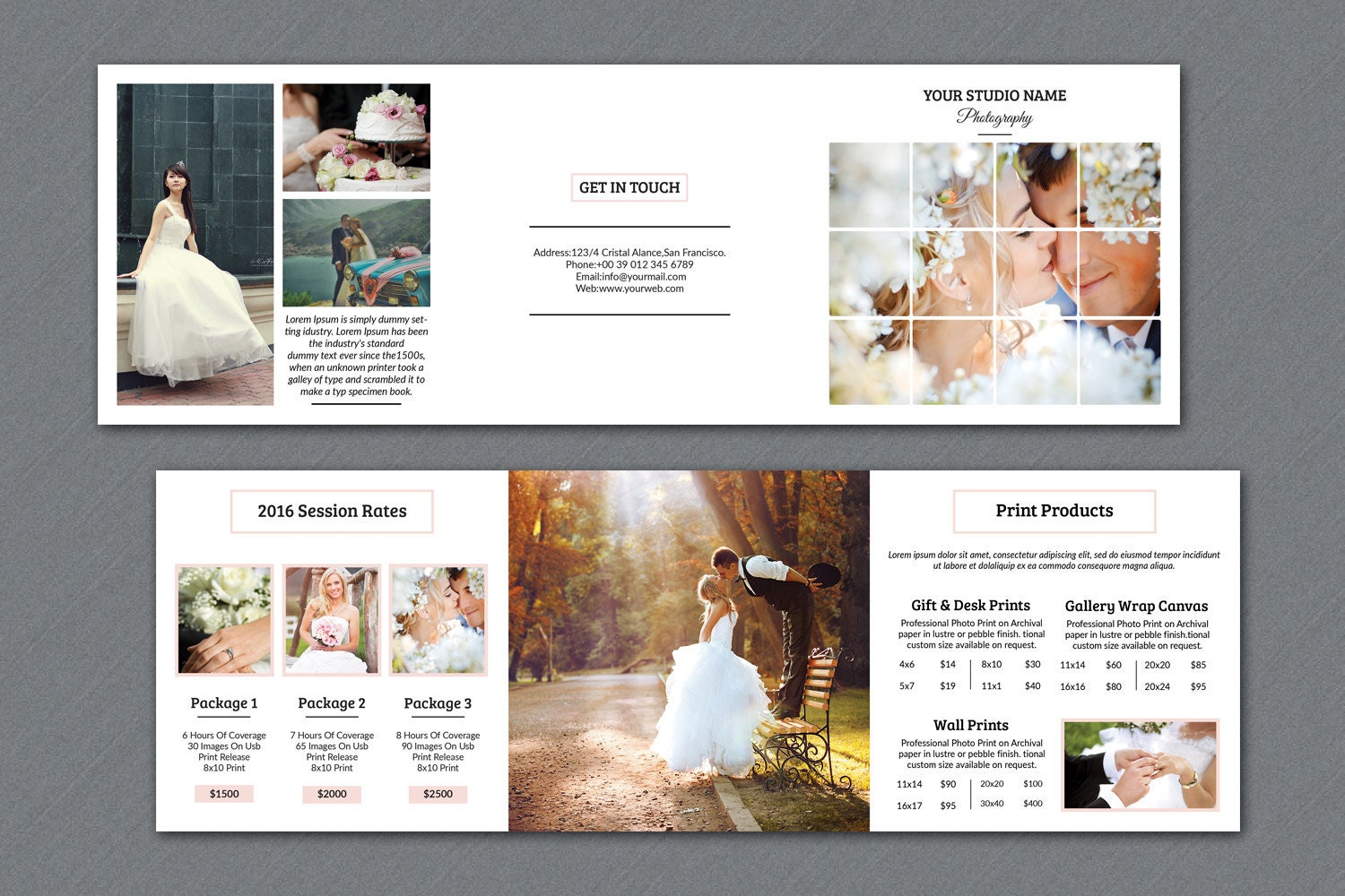 Wedding Brochure Size wedding photography brochure 5x5 in square trifold pricing Wedding Brochure Size wedding photography brochure 5x5 in square trifold pricing