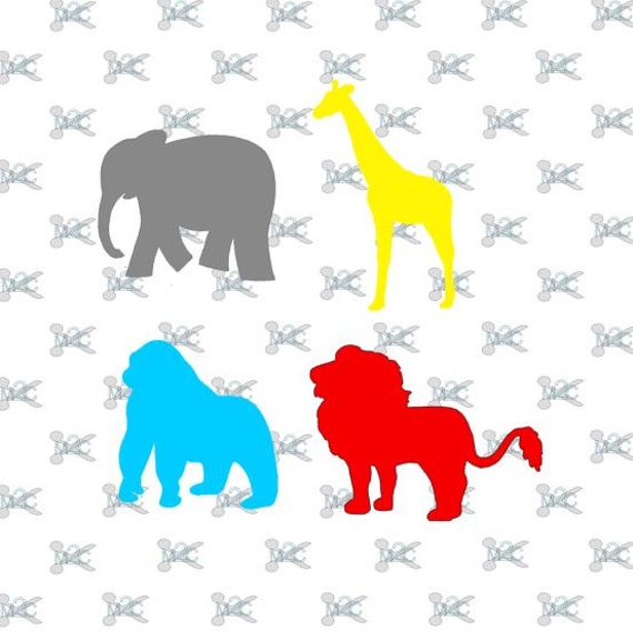 Download Zoo Animal cut svg file Silhouette Studio Design lion