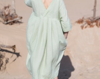 Linen Dress Motumo - 16S6