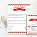 Santa Letter, Christmas Letter from Santa, Christmas Letter, Santa, Father Christmas, INSTANT DOWNLOAD, Santa Claus, Printable Christmas