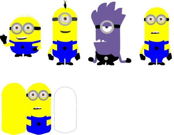 Download Minions Characters for Cricut Explorer and Silhouette Studio