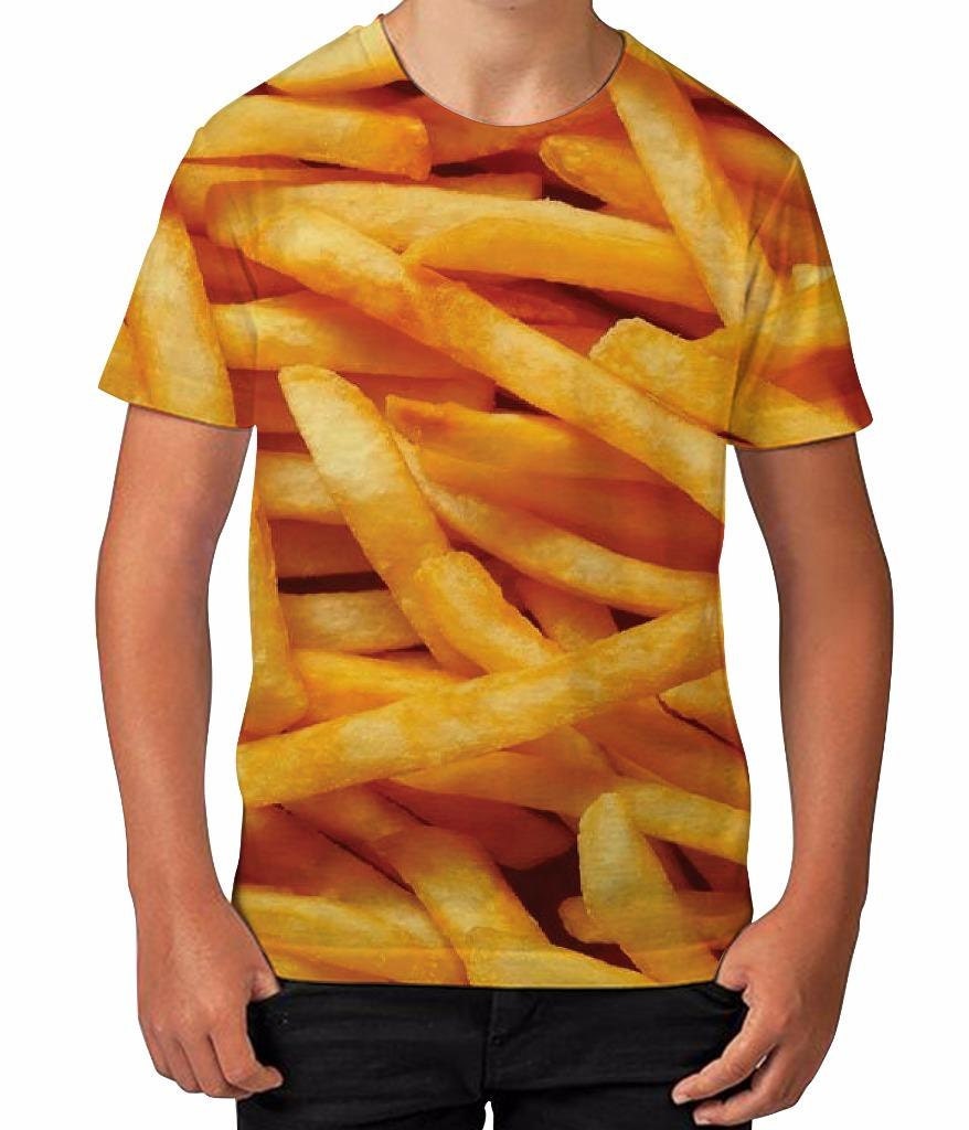 champagne and french fries shirt