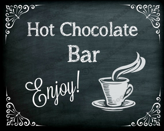  Template Hot Cocoa Sign Printable Printable Templates